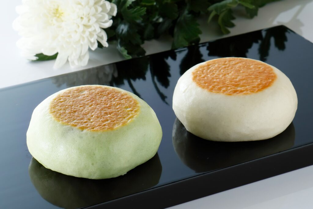 青白まんじゅう焼小
